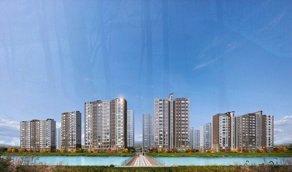 대방엘리움 더루체 시흥 조감도